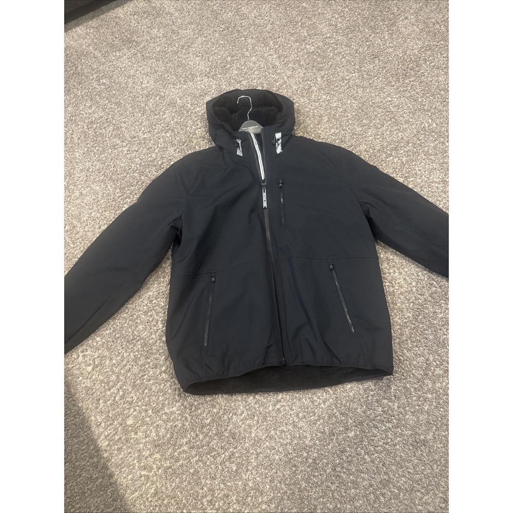 Michael Kors Modern Fit Soft Shell Faux Sherpa Jacket Size XXL New
